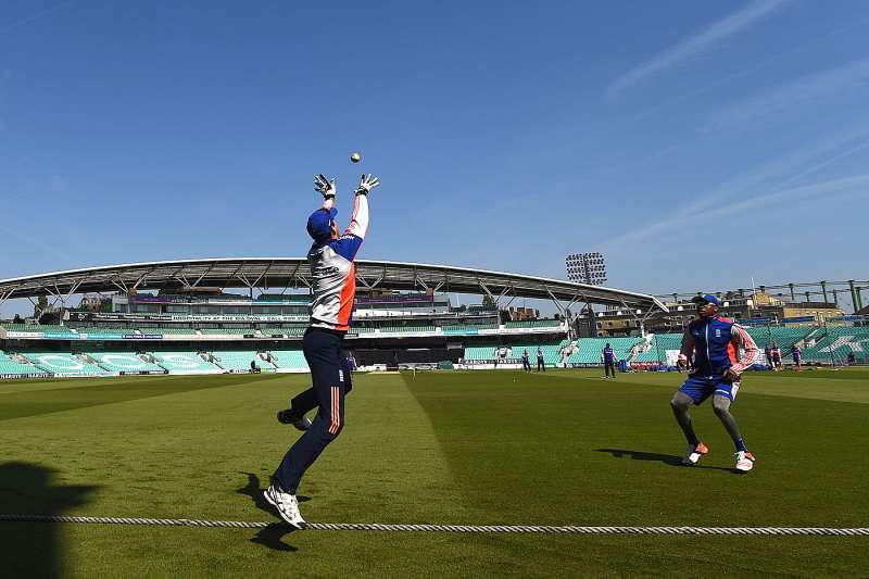 What is relay catching in cricket