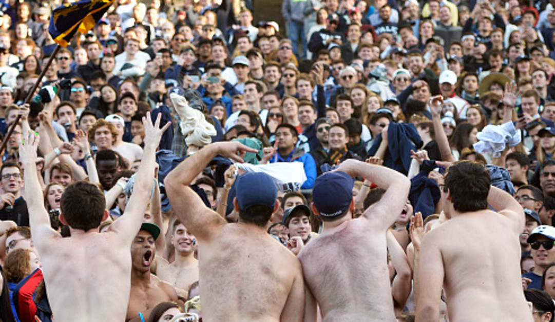 Yale naked fans