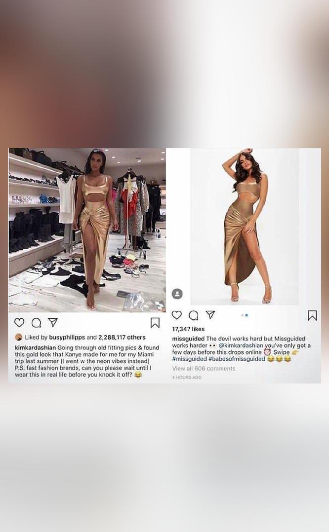 Missguided kim kardashian dress shop