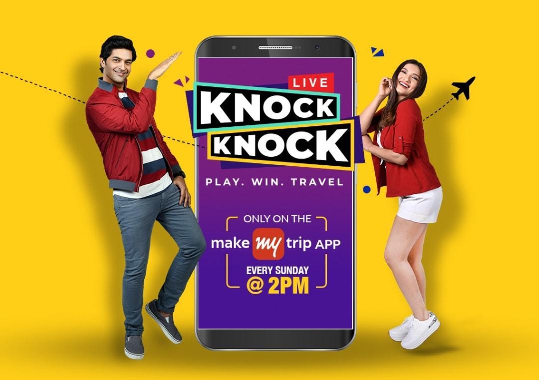 Online travel game show 'Knock Knock' goes live on MakeMyTrip app