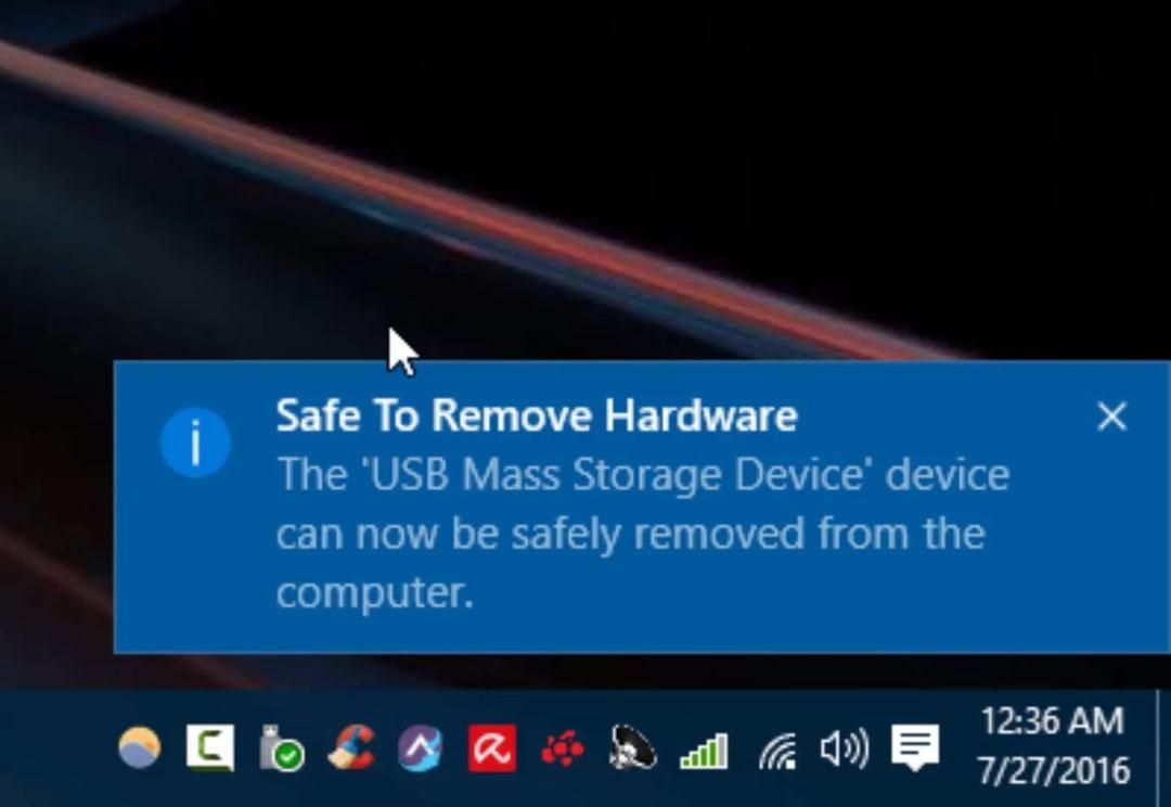 Windows 10 drops default option to 'safely remove' USB drive Technology News Inshorts