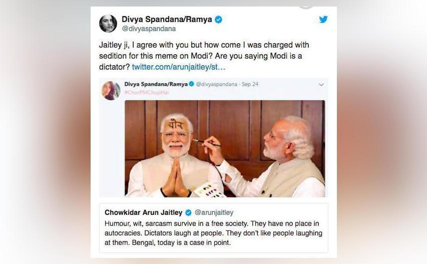 Cong leader questions sedition charge over PM meme amid WB ...