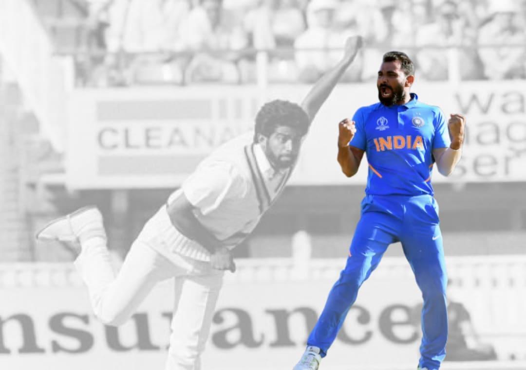 Shami 2nd Indian bowler to take a hattrick in World Cup history